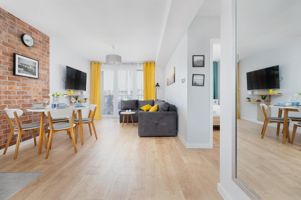 Apartment Klifowa Resort With Spa, Fitness & Kids Room By Noclegi Renters Rewal Dış mekan fotoğraf