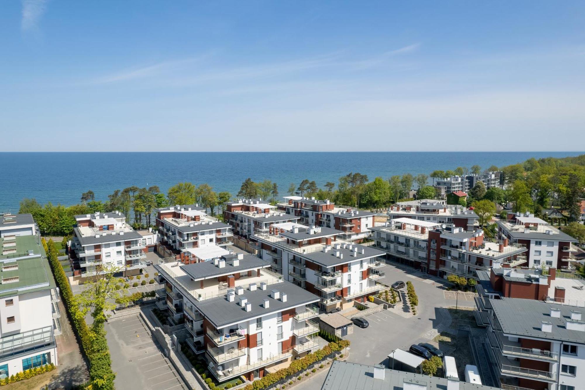 Apartment Klifowa Resort With Spa, Fitness & Kids Room By Noclegi Renters Rewal Dış mekan fotoğraf