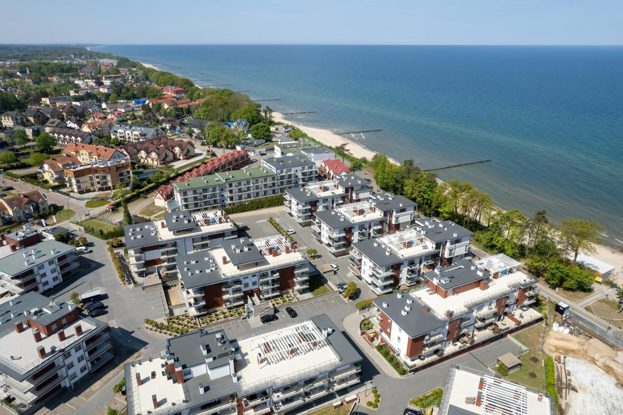 Apartment Klifowa Resort With Spa, Fitness & Kids Room By Noclegi Renters Rewal Dış mekan fotoğraf